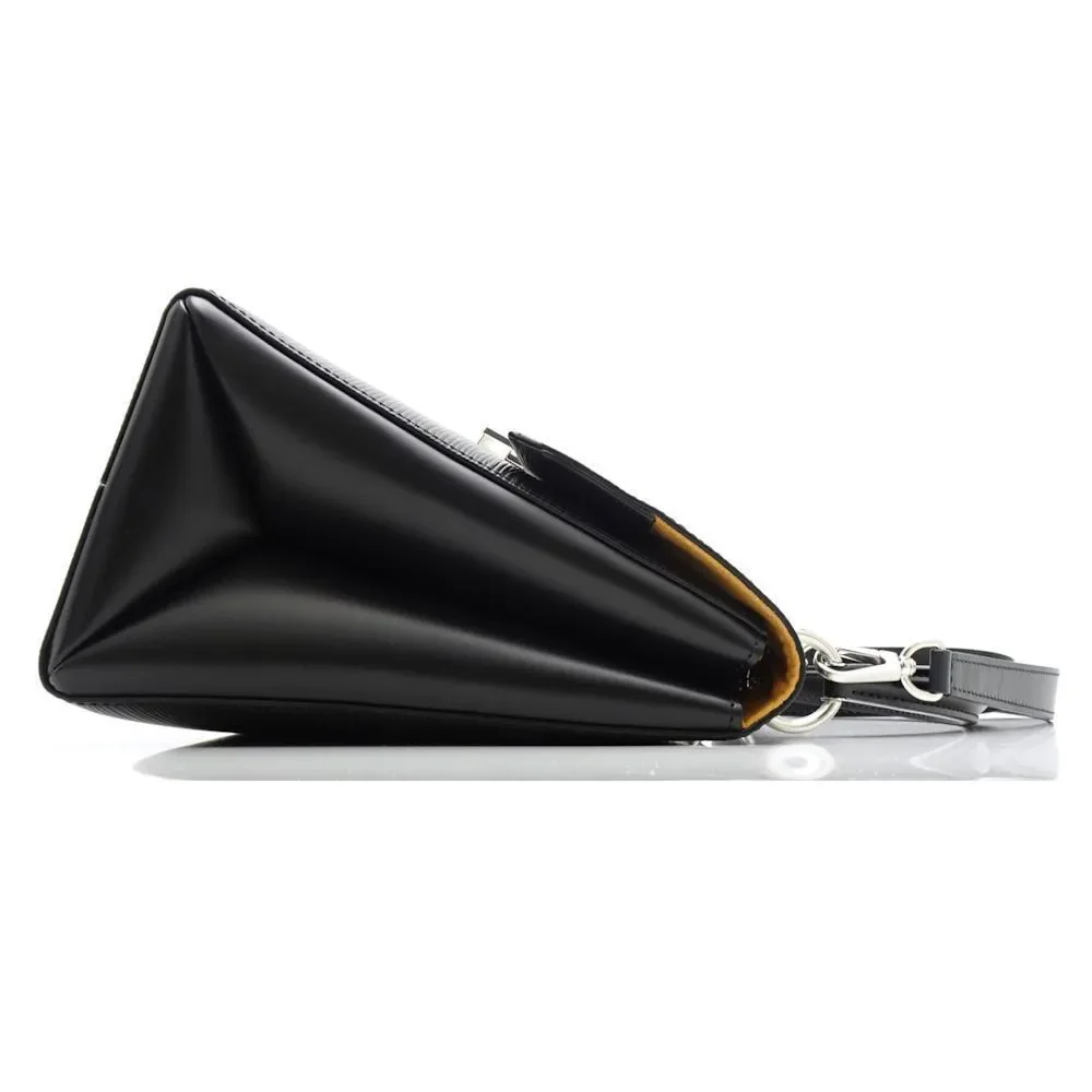 Louis Vuitton Epi Grenelle MM Noir Handbag Black